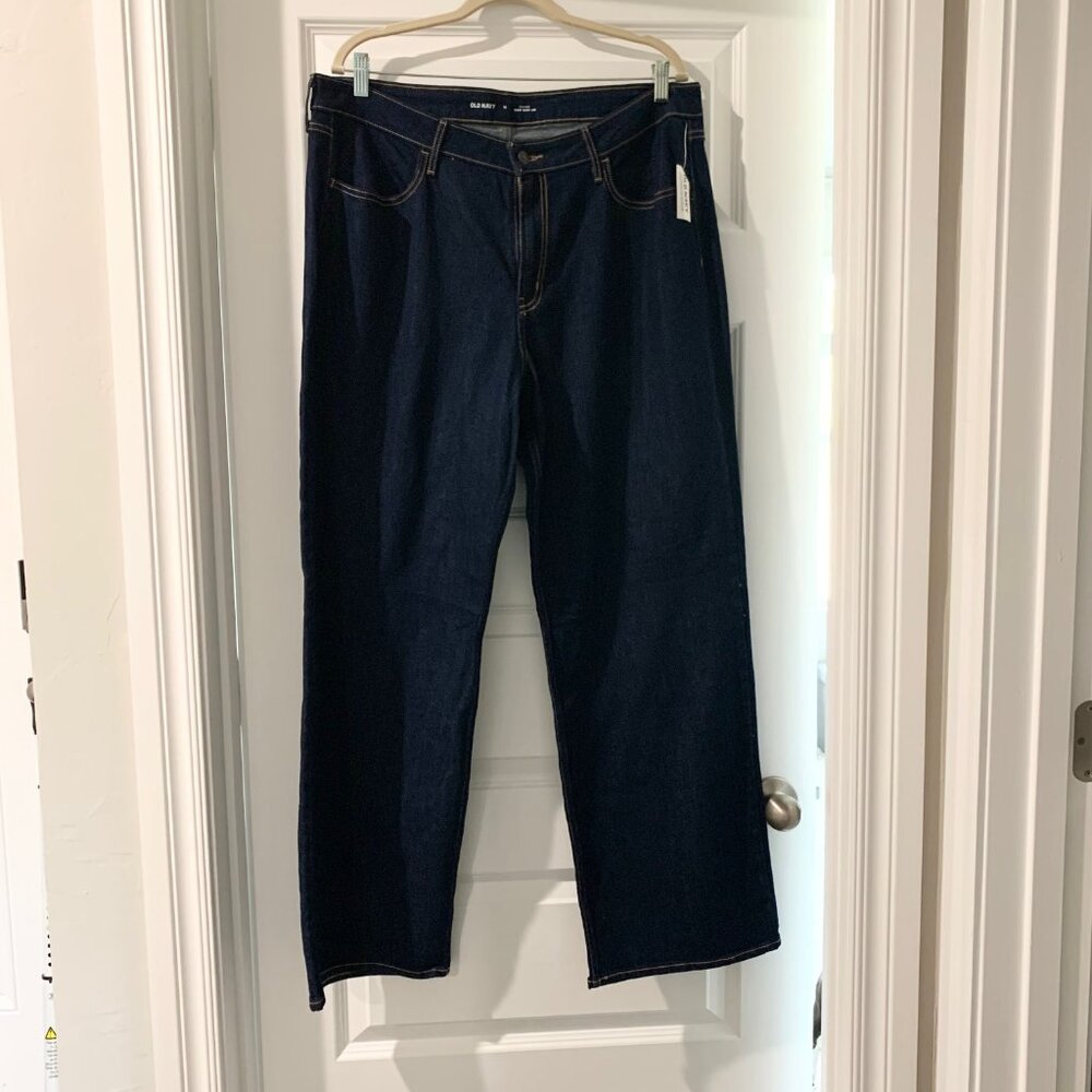 NWT Old Navy WOW Wide Leg Jeans, Size 18